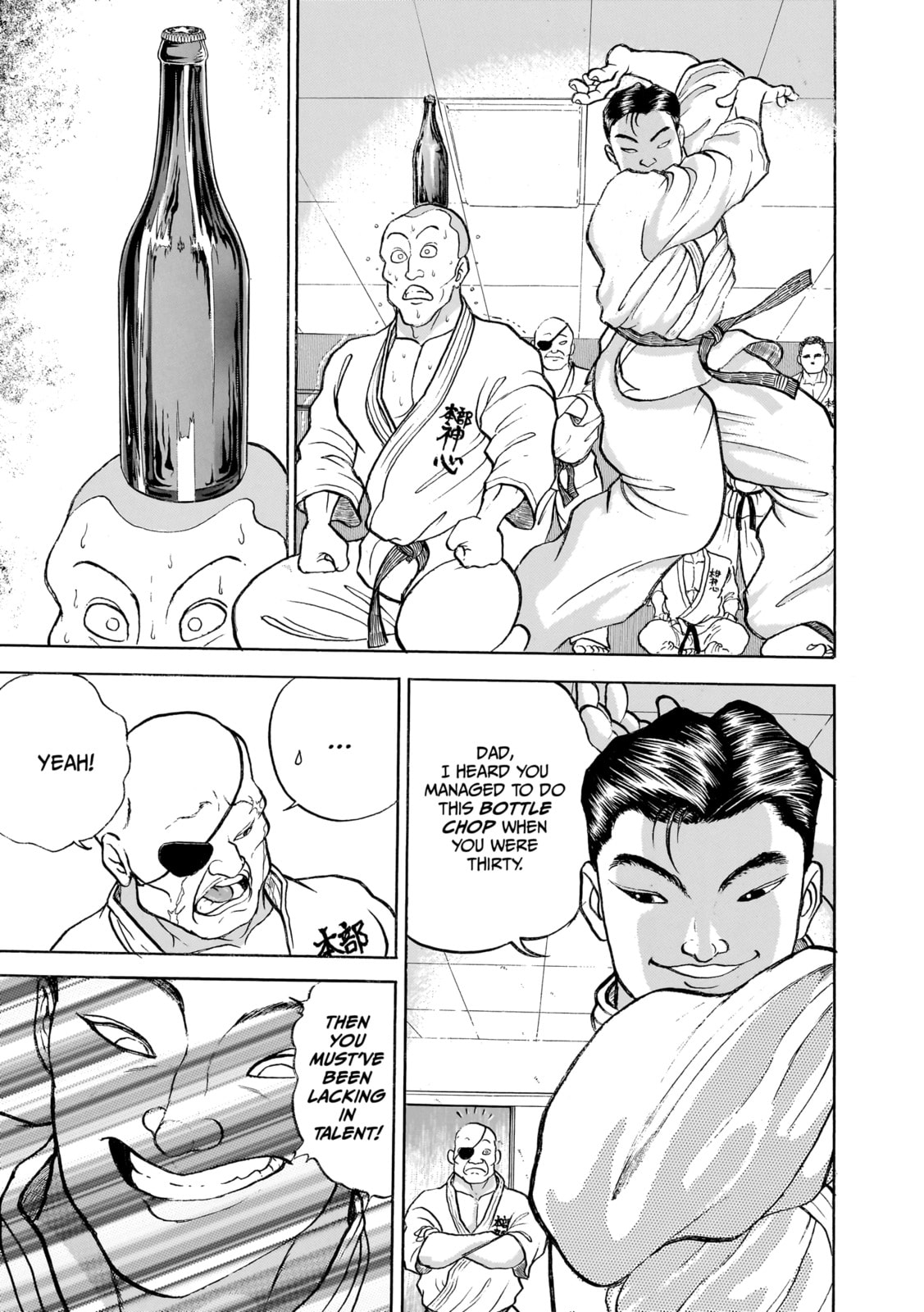 Read Baki the Grappler (Perfect Edition) chapter 183 image 9 on Lezhin