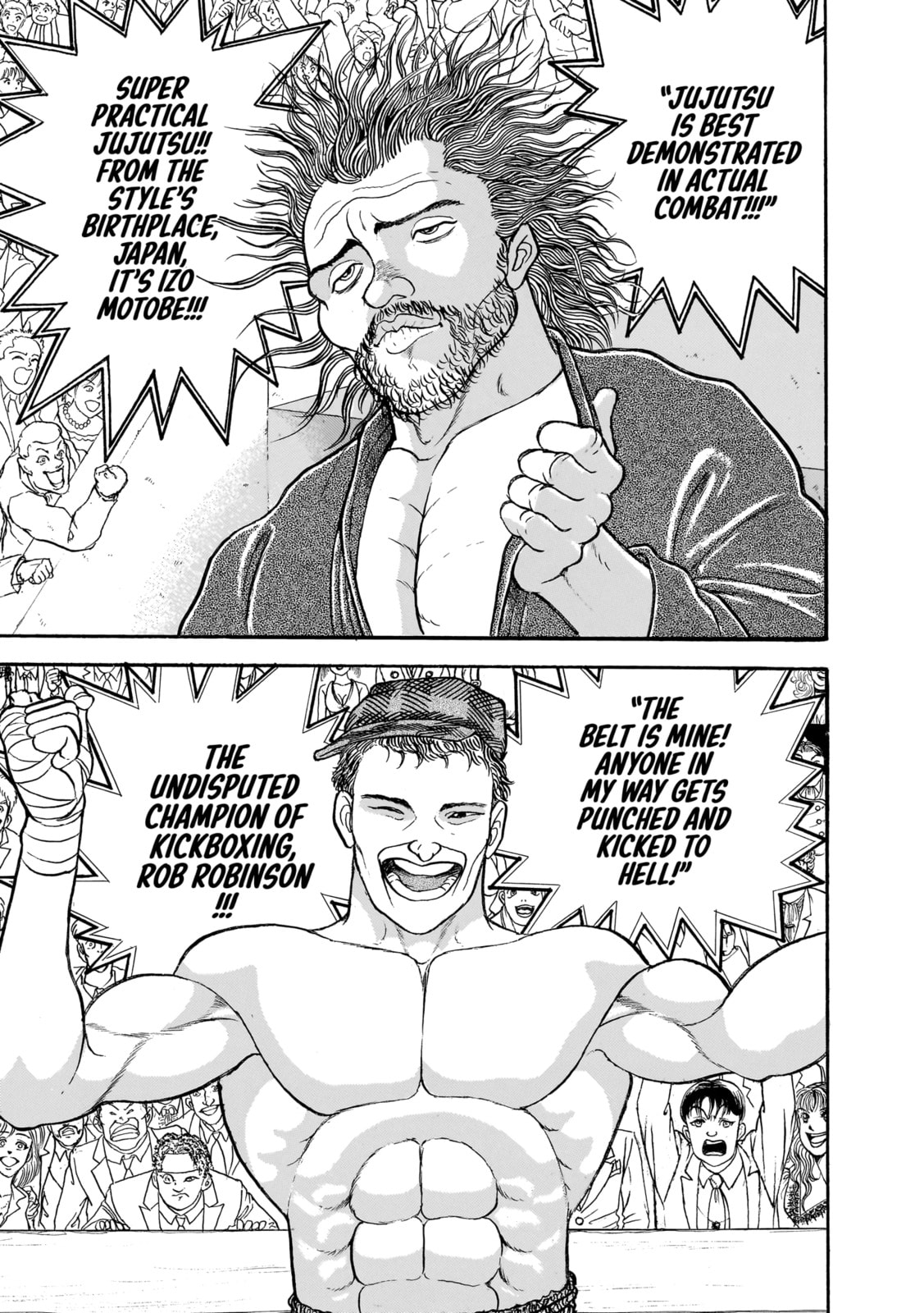 Read Baki the Grappler (Perfect Edition) chapter 185 image 32 on Lezhin
