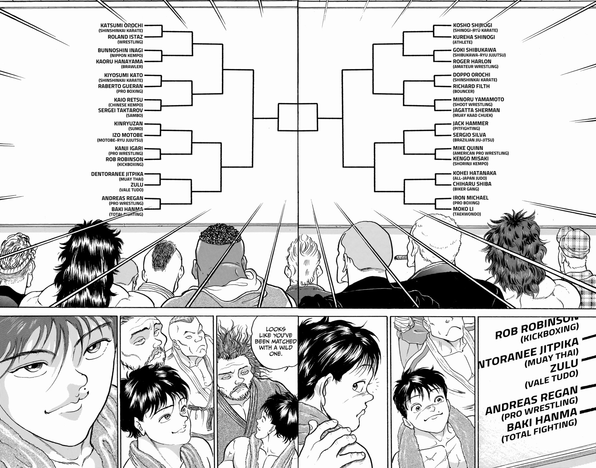 Read Baki the Grappler (Perfect Edition) chapter 185 image 45 on Lezhin