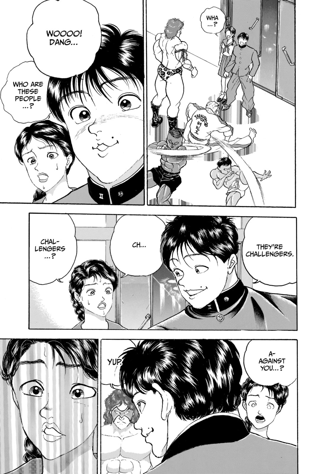 Read Baki the Grappler (Perfect Edition) chapter 185 image 9 on Lezhin