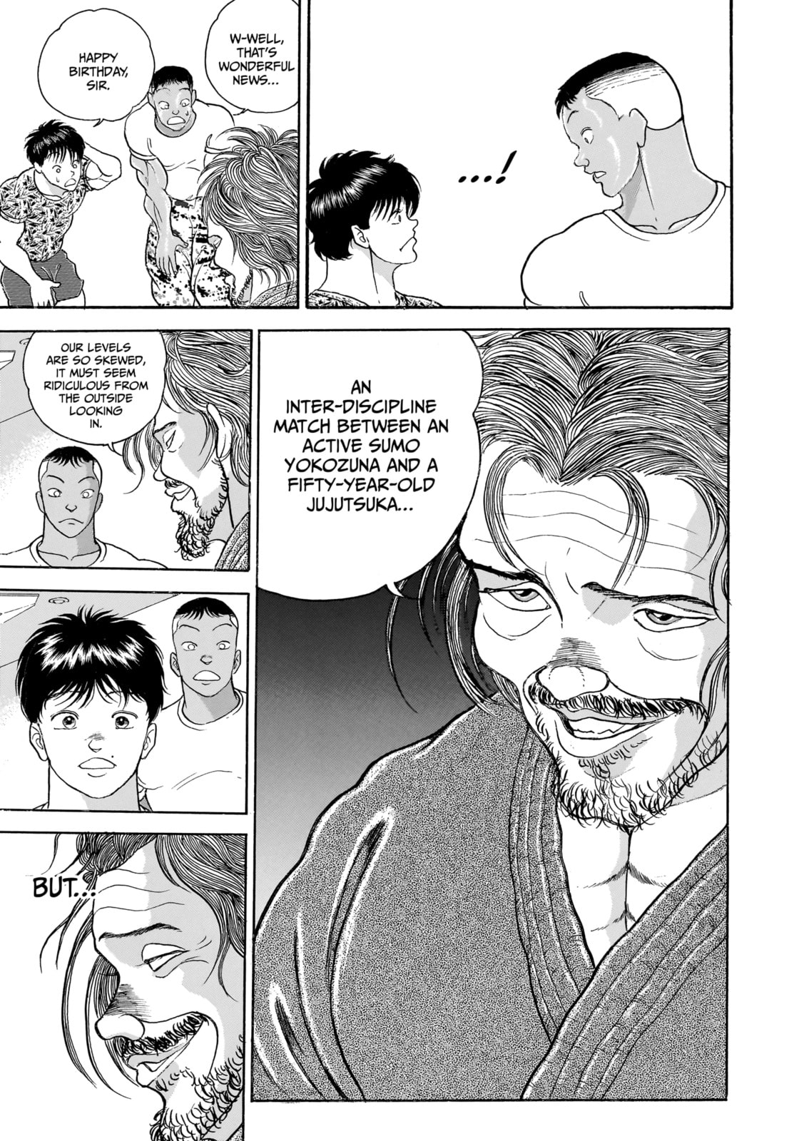 Read Baki the Grappler (Perfect Edition) chapter 189 image 4 on Lezhin