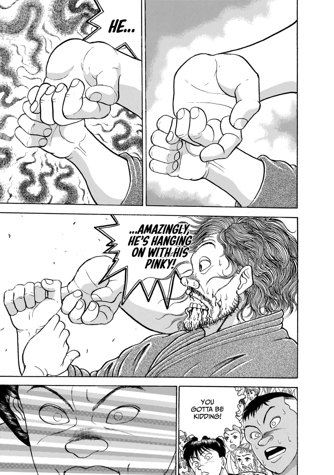 Read Baki the Grappler (Perfect Edition) chapter 190 image 4 on Lezhin