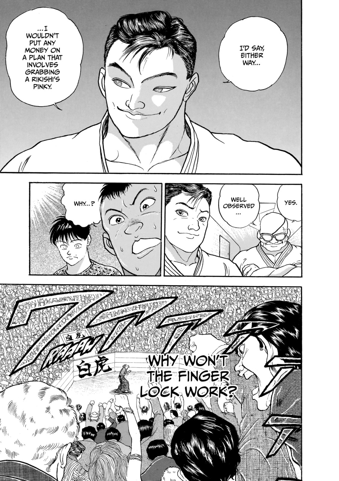 Read Baki the Grappler (Perfect Edition) chapter 190 image 7 on Lezhin