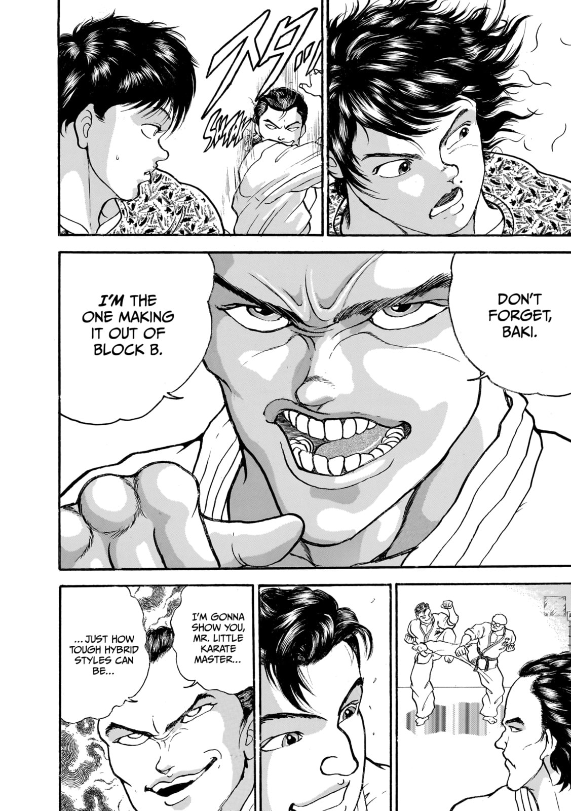 Read Baki the Grappler (Perfect Edition) chapter 191 image 11 on Lezhin