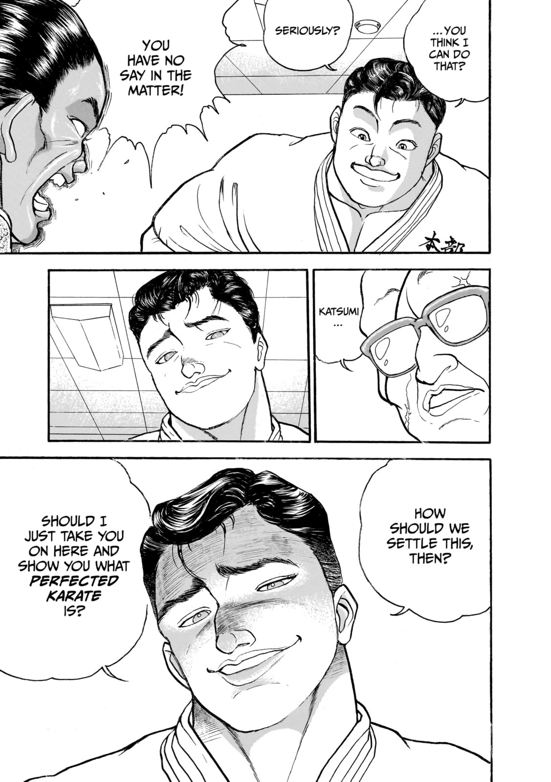 Read Baki the Grappler (Perfect Edition) chapter 191 image 16 on Lezhin