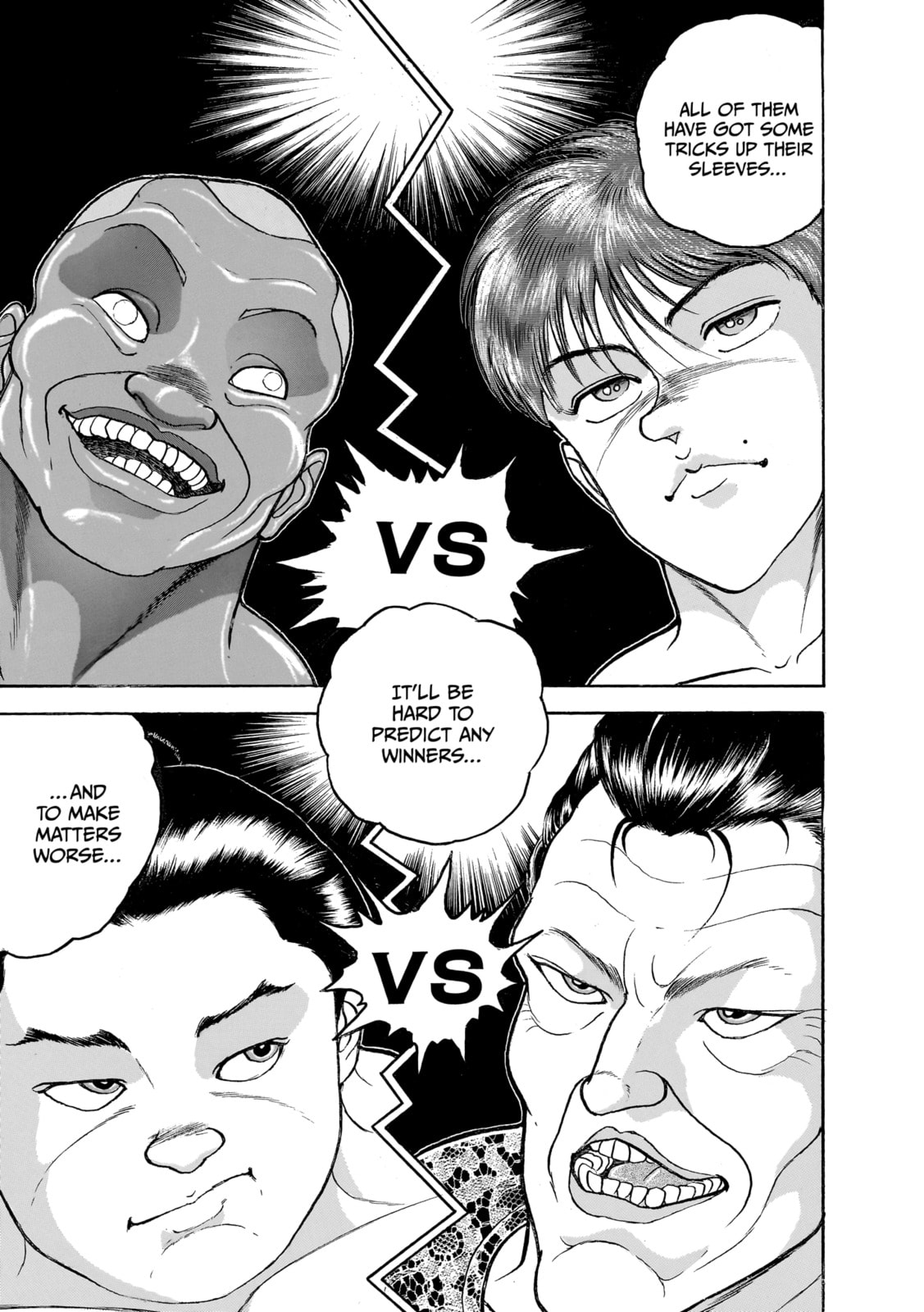 Read Baki the Grappler (Perfect Edition) chapter 191 image 2 on Lezhin
