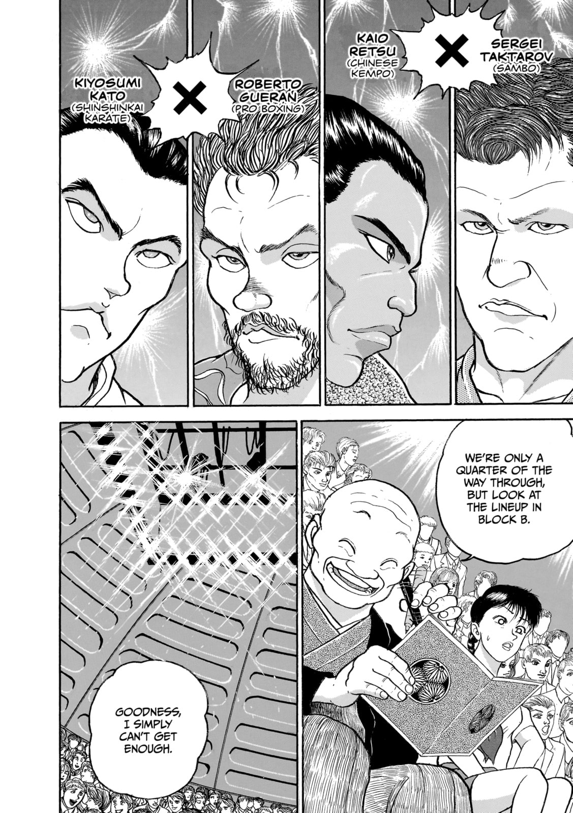 Read Baki the Grappler (Perfect Edition) chapter 191 image 3 on Lezhin