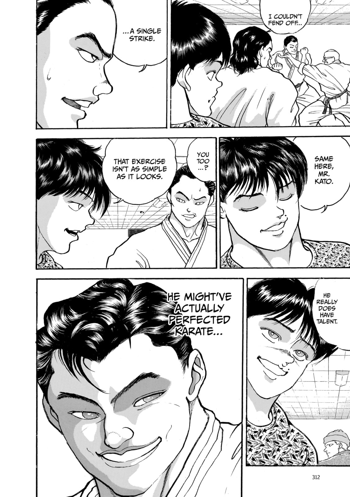 Read Baki the Grappler (Perfect Edition) chapter 191 image 9 on Lezhin
