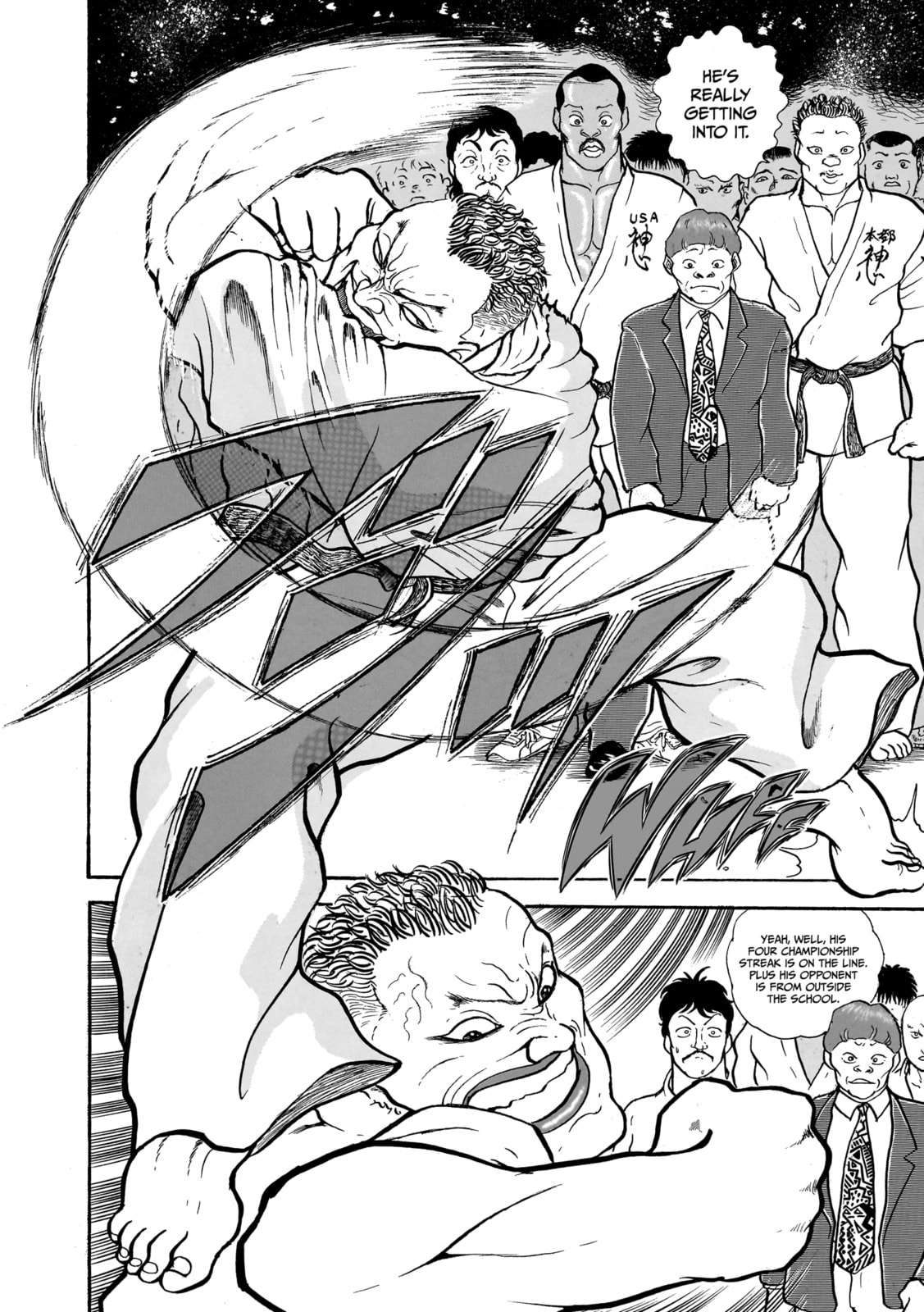 Read Baki the Grappler (Perfect Edition) chapter 2 image 1 on Lezhin