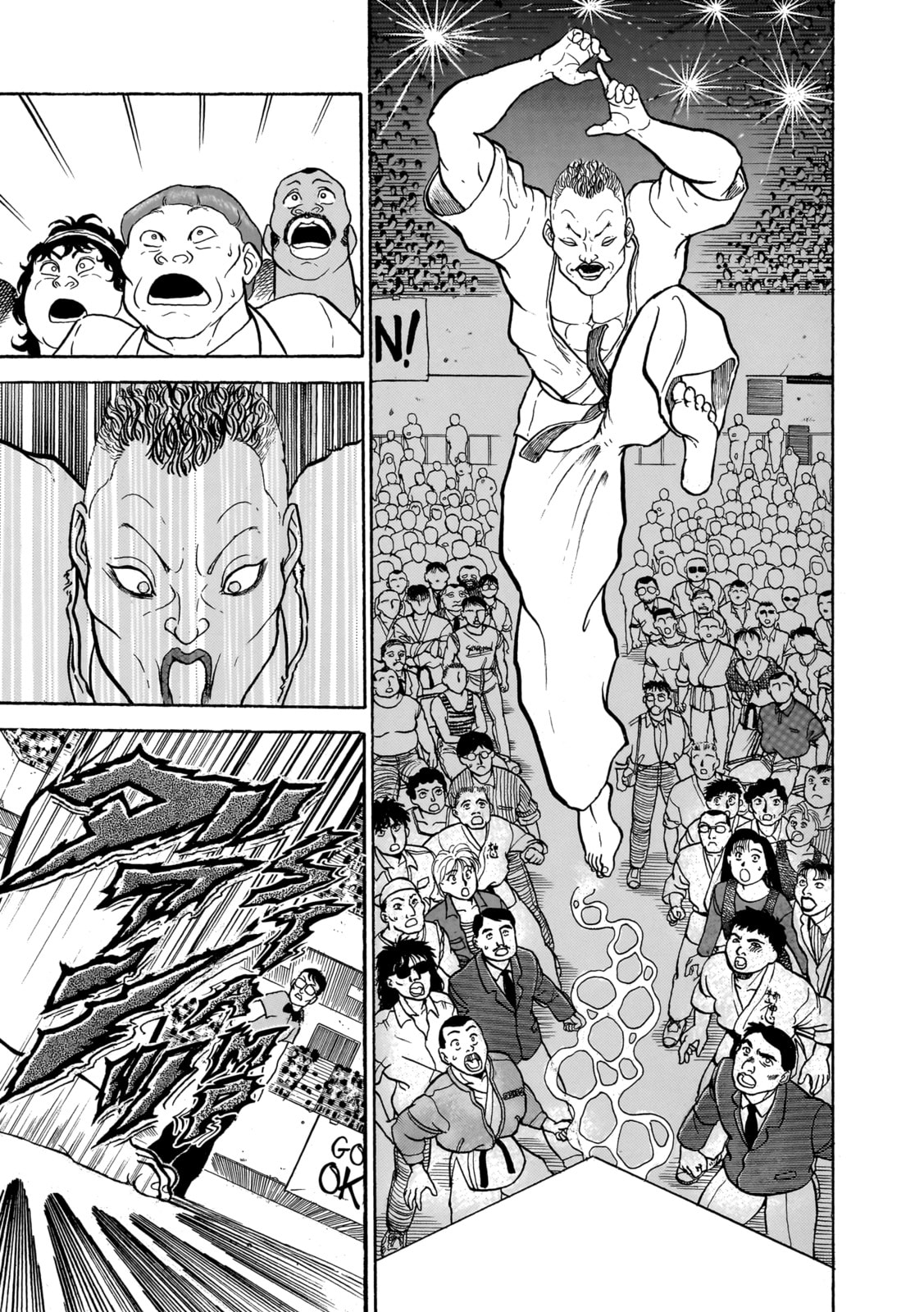 Read Baki the Grappler (Perfect Edition) chapter 2 image 18 on Lezhin