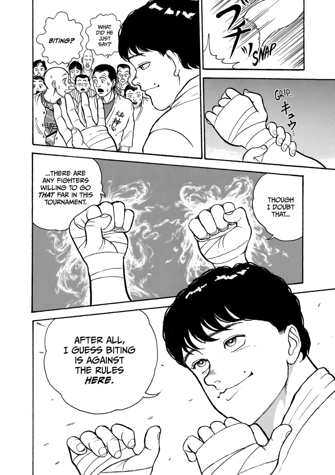 Read Baki the Grappler (Perfect Edition) chapter 2 image 9 on Lezhin