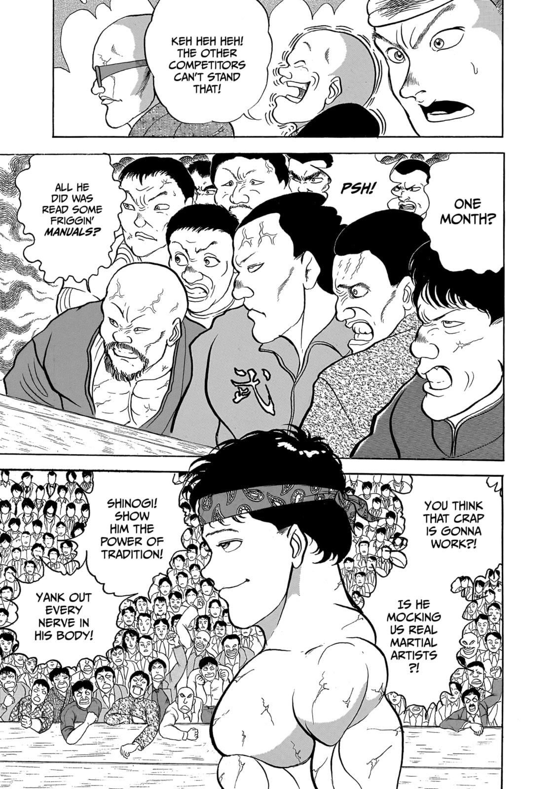 Read Baki the Grappler (Perfect Edition) chapter 20 image 16 on Lezhin