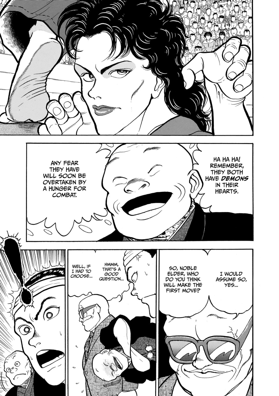 Read Baki the Grappler (Perfect Edition) chapter 21 image 4 on Lezhin