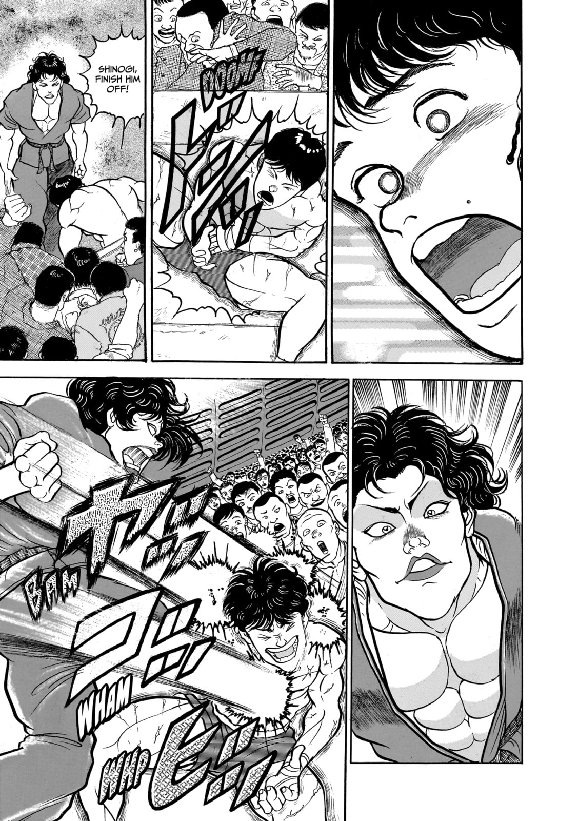Read Baki the Grappler (Perfect Edition) chapter 22 image 11 on Lezhin