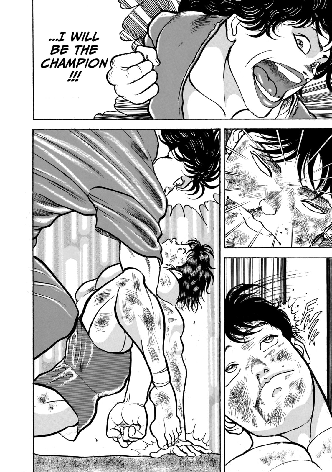 Read Baki the Grappler (Perfect Edition) chapter 22 image 14 on Lezhin