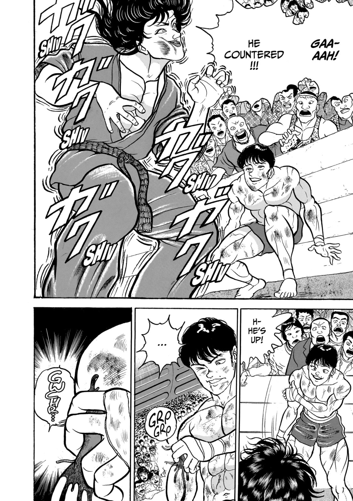 Read Baki the Grappler (Perfect Edition) chapter 22 image 16 on Lezhin