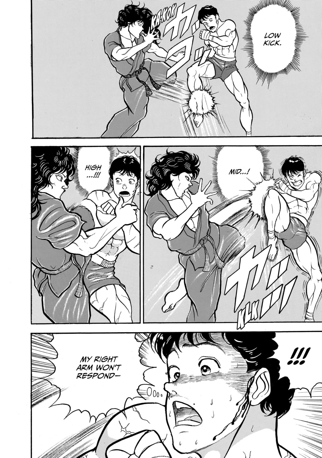 Read Baki the Grappler (Perfect Edition) chapter 22 image 6 on Lezhin