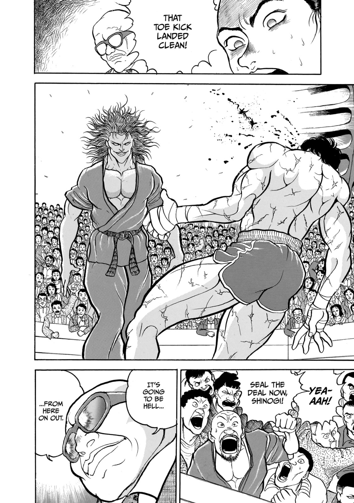 Read Baki the Grappler (Perfect Edition) chapter 22 image 8 on Lezhin