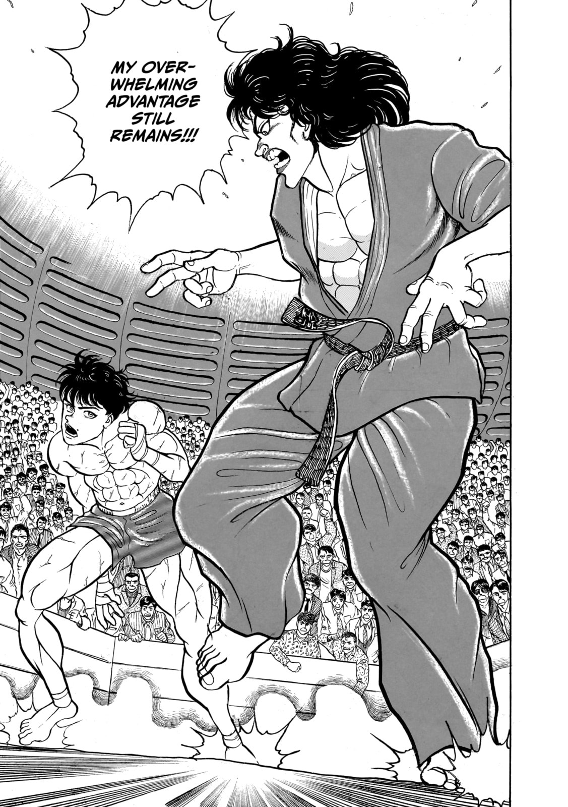 Read Baki the Grappler (Perfect Edition) chapter 23 image 2 on Lezhin