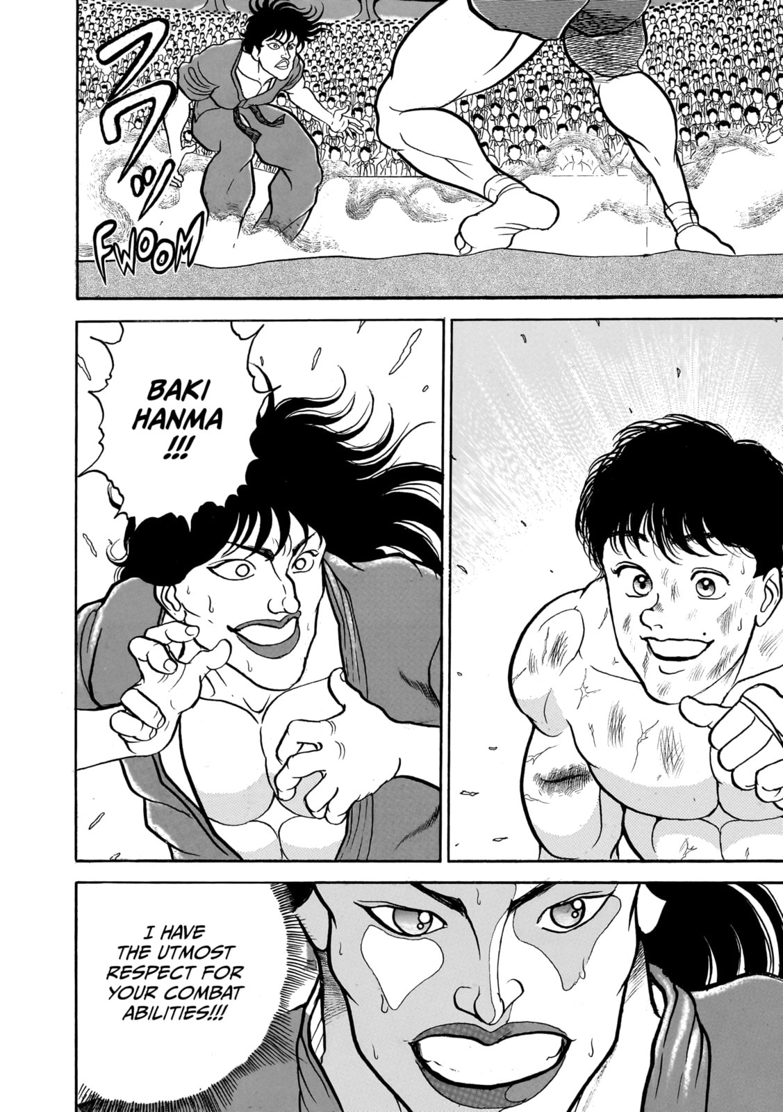 Read Baki the Grappler (Perfect Edition) chapter 23 image 9 on Lezhin