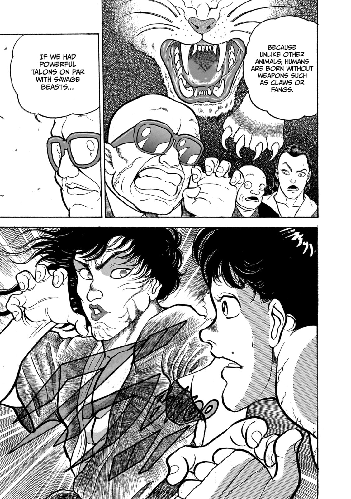 Read Baki the Grappler (Perfect Edition) chapter 24 image 5 on Lezhin