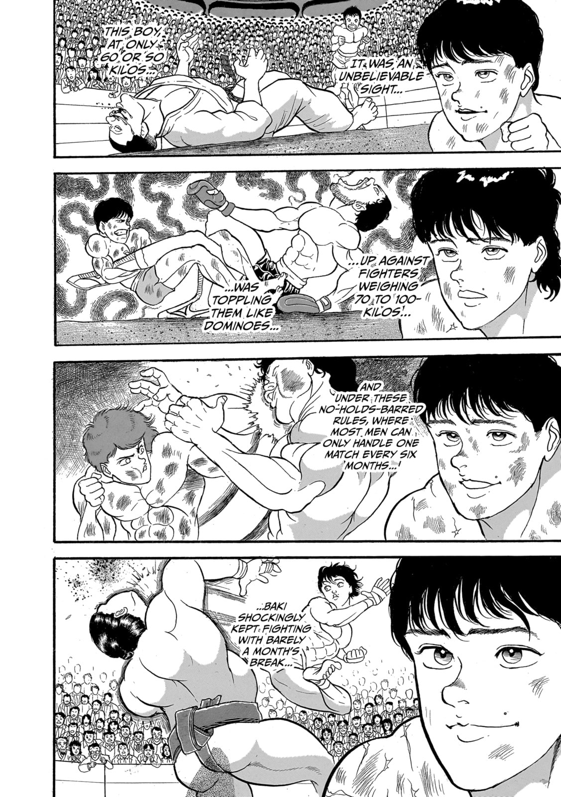 Read Baki the Grappler (Perfect Edition) chapter 25 image 2 on Lezhin
