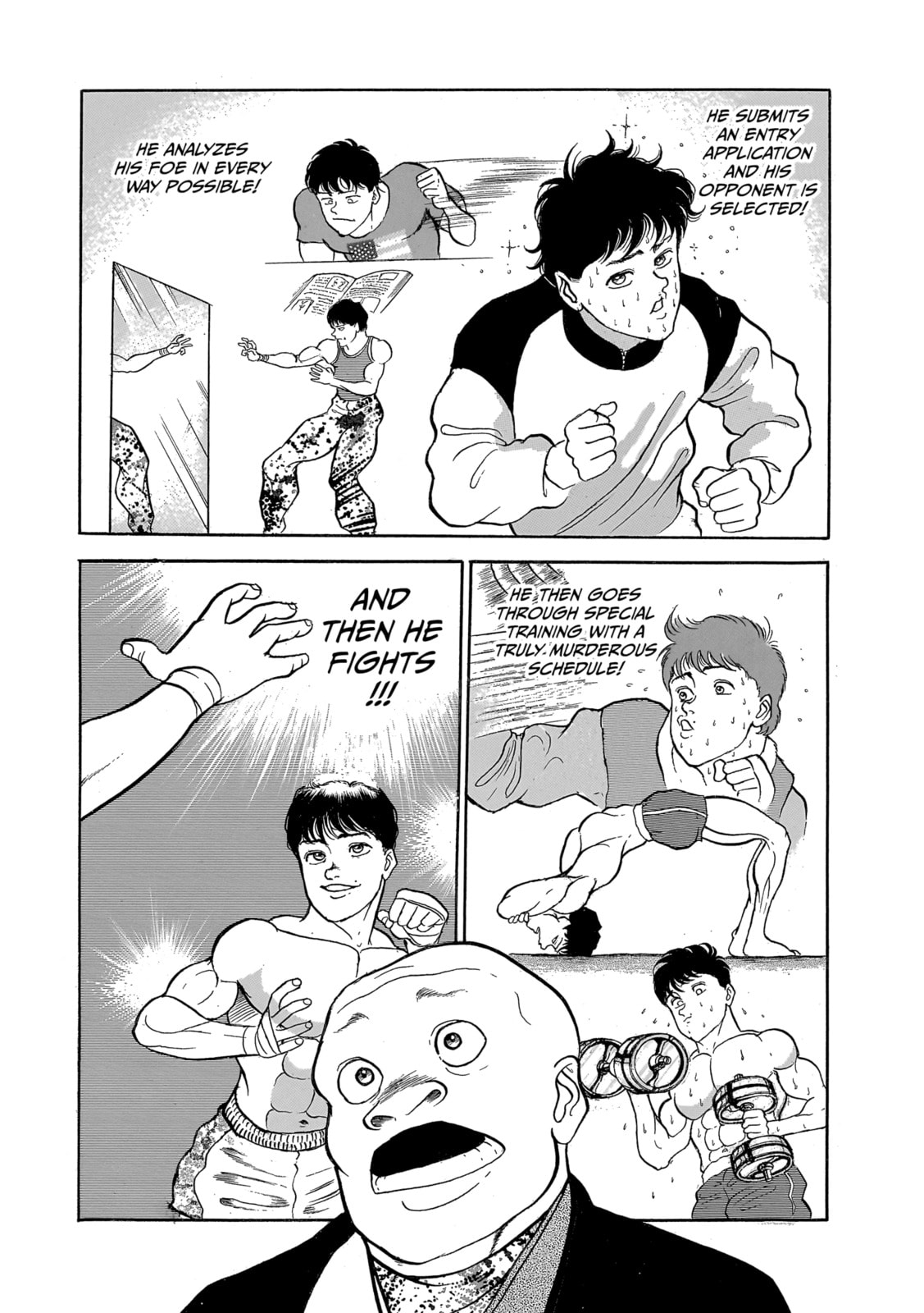 Read Baki the Grappler (Perfect Edition) chapter 25 image 3 on Lezhin