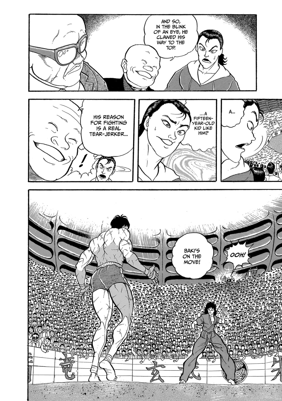 Read Baki the Grappler (Perfect Edition) chapter 25 image 4 on Lezhin