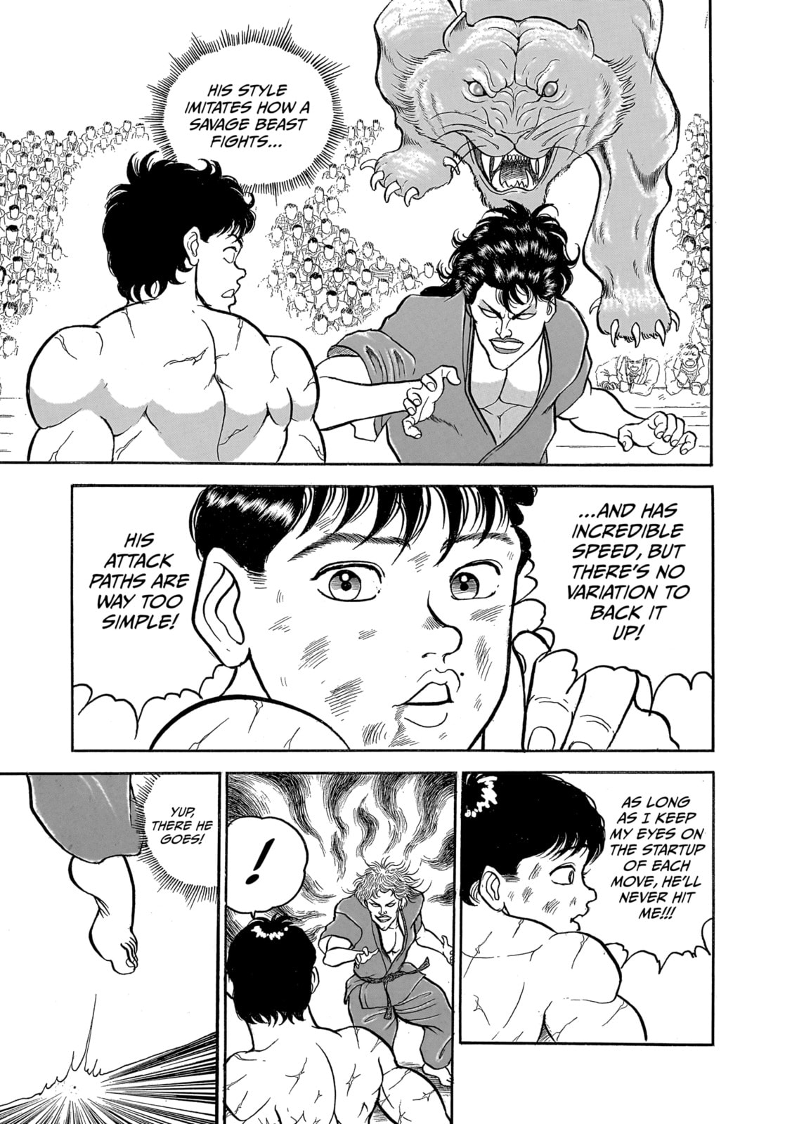 Read Baki the Grappler (Perfect Edition) chapter 25 image 7 on Lezhin