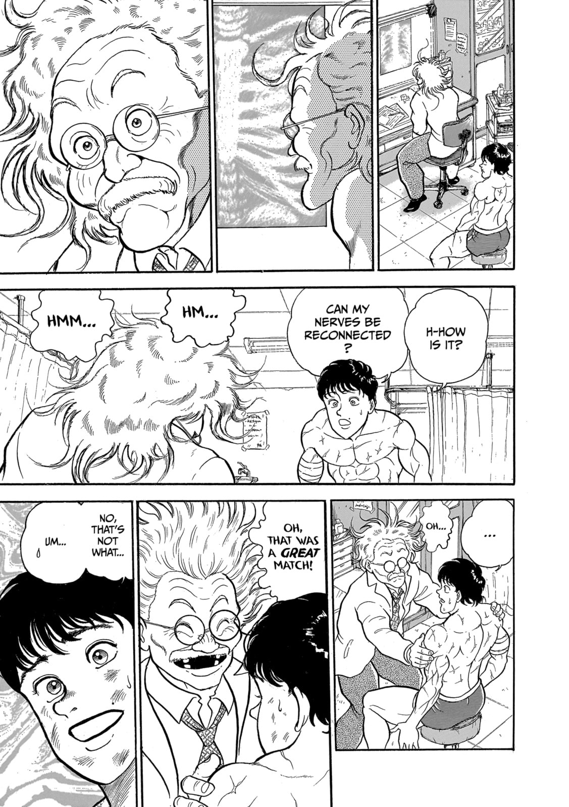 Read Baki the Grappler (Perfect Edition) chapter 27 image 7 on Lezhin
