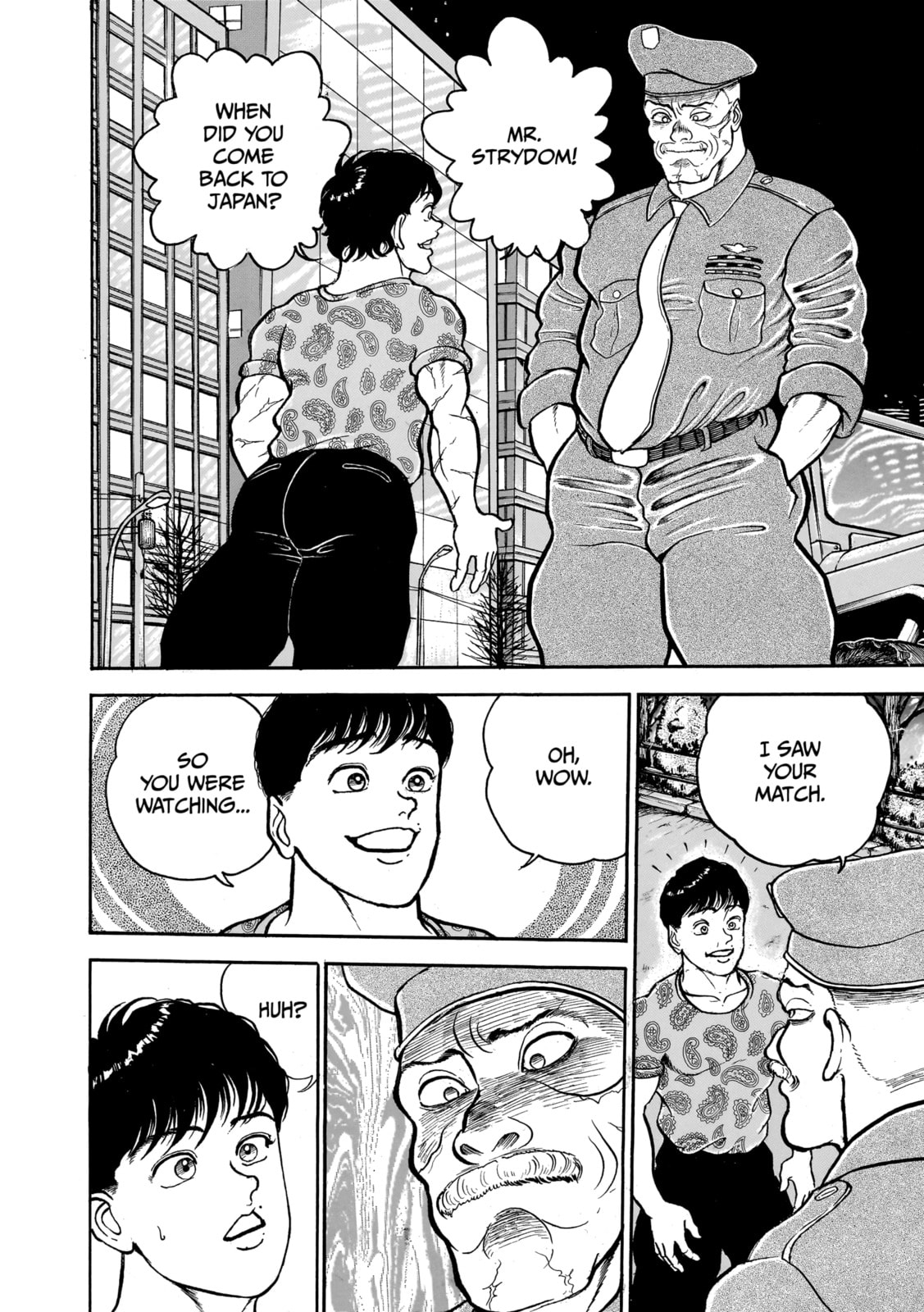 Read Baki the Grappler (Perfect Edition) chapter 28 image 1 on Lezhin