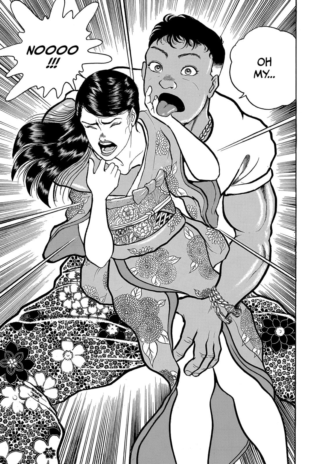 Read Baki the Grappler (Perfect Edition) chapter 28 image 10 on Lezhin