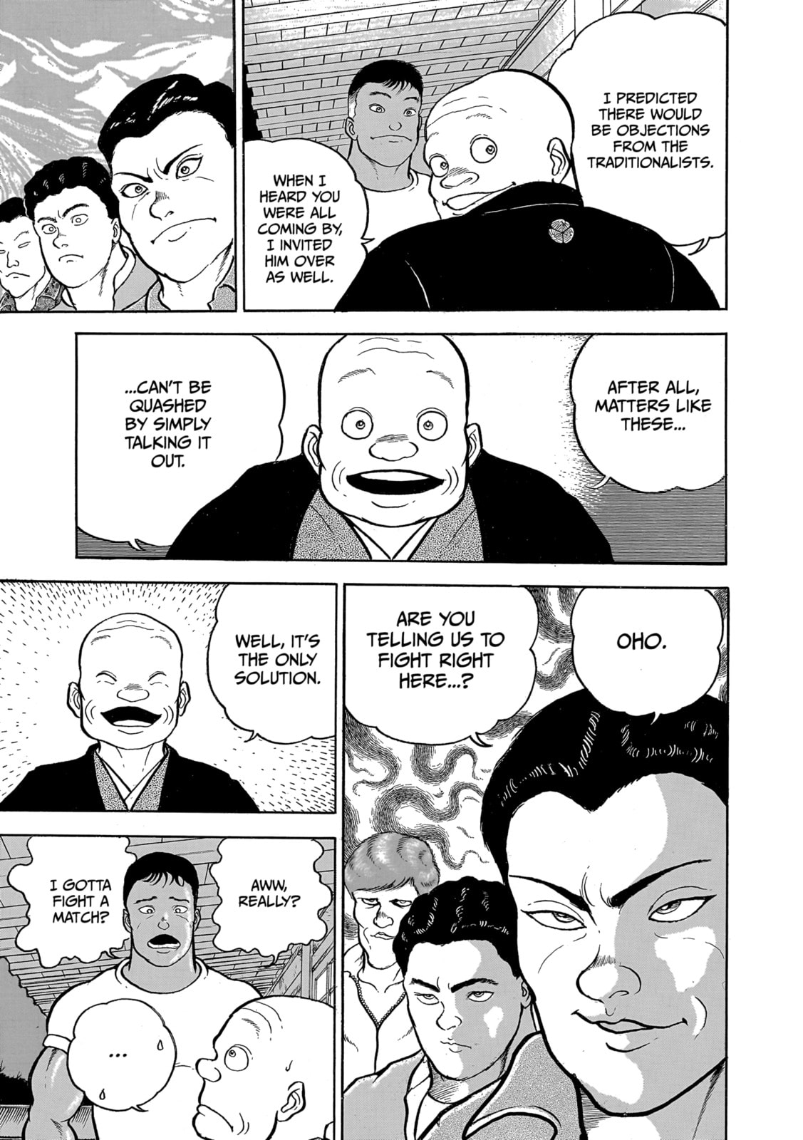 Read Baki the Grappler (Perfect Edition) chapter 28 image 12 on Lezhin