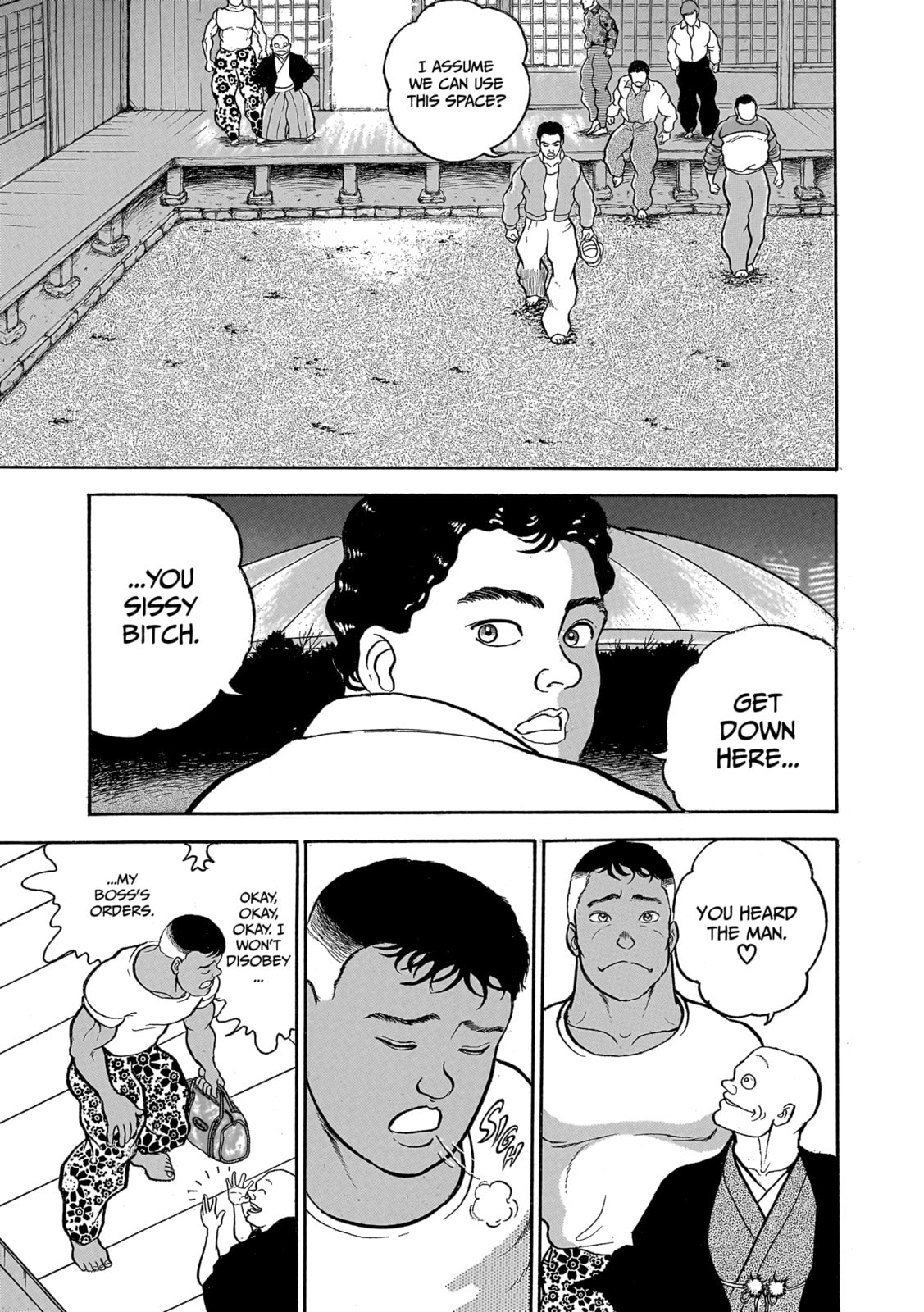 Read Baki the Grappler (Perfect Edition) chapter 28 image 14 on Lezhin