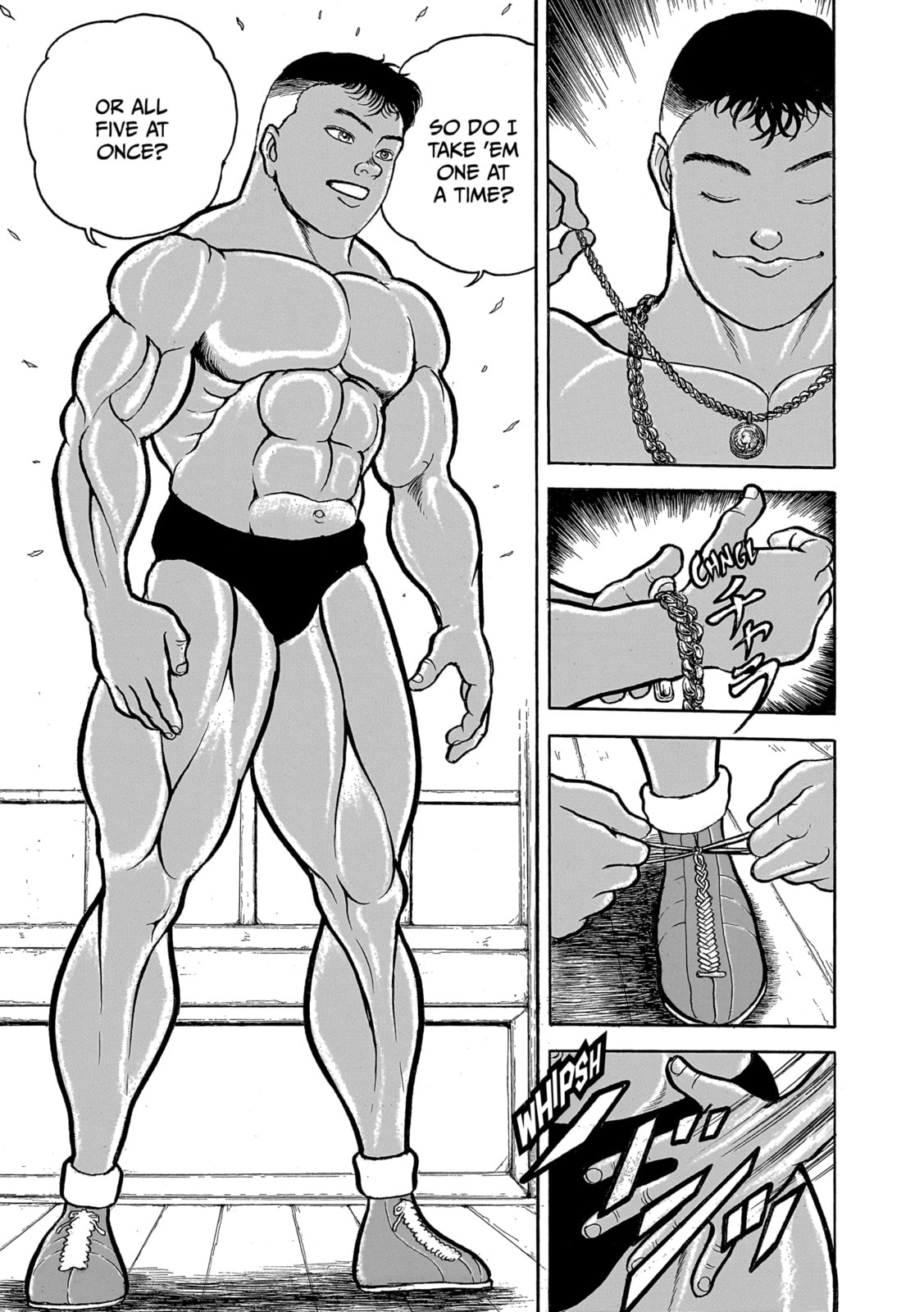 Read Baki the Grappler (Perfect Edition) chapter 28 image 16 on Lezhin