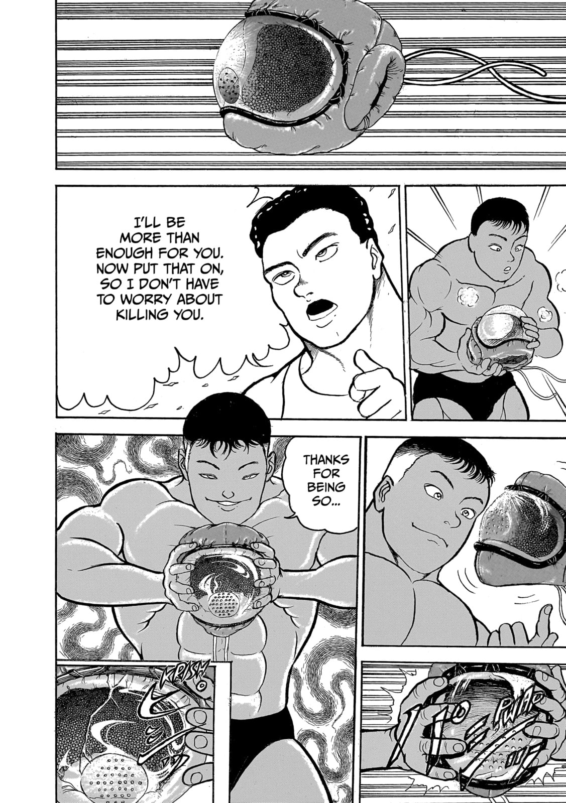 Read Baki the Grappler (Perfect Edition) chapter 28 image 17 on Lezhin