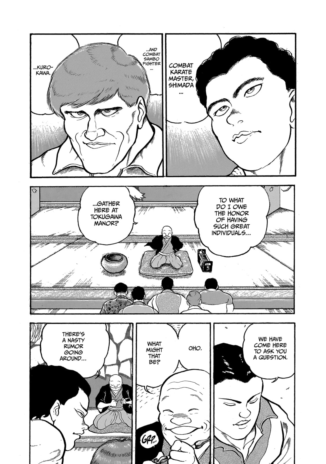 Read Baki the Grappler (Perfect Edition) chapter 28 image 5 on Lezhin