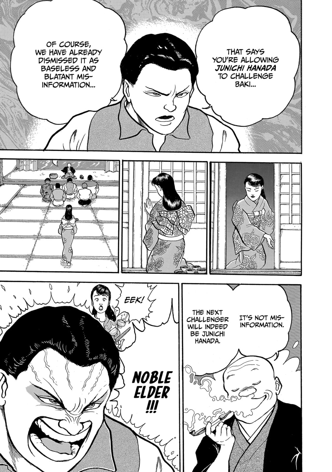 Read Baki the Grappler (Perfect Edition) chapter 28 image 6 on Lezhin