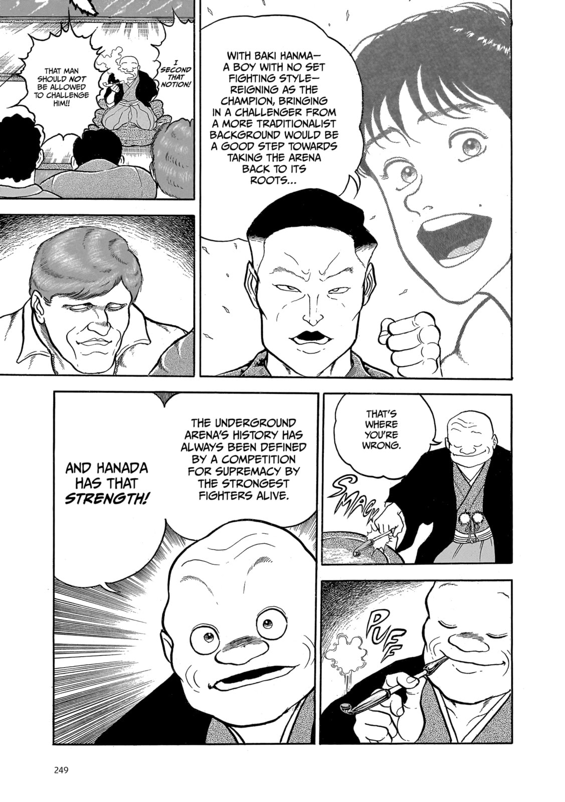 Read Baki the Grappler (Perfect Edition) chapter 28 image 8 on Lezhin