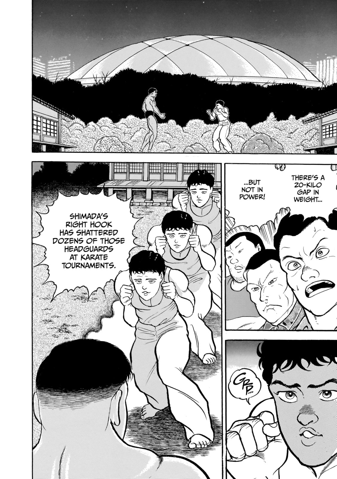 Read Baki the Grappler (Perfect Edition) chapter 29 image 1 on Lezhin