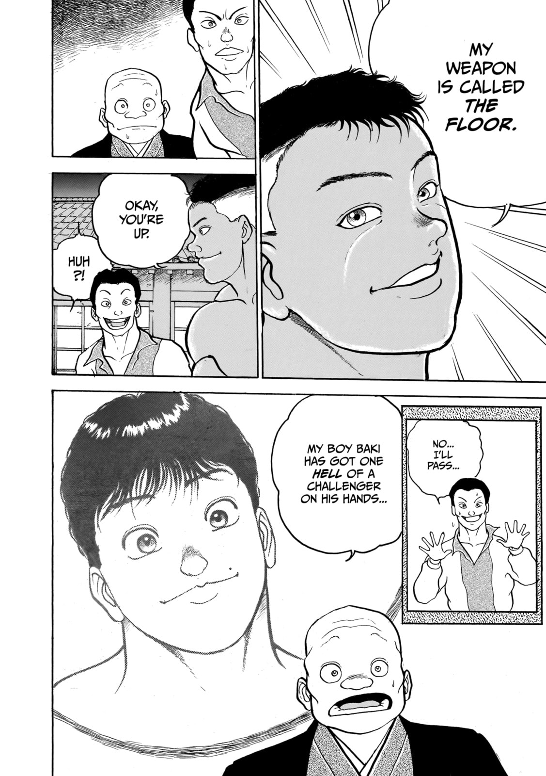 Read Baki the Grappler (Perfect Edition) chapter 29 image 19 on Lezhin