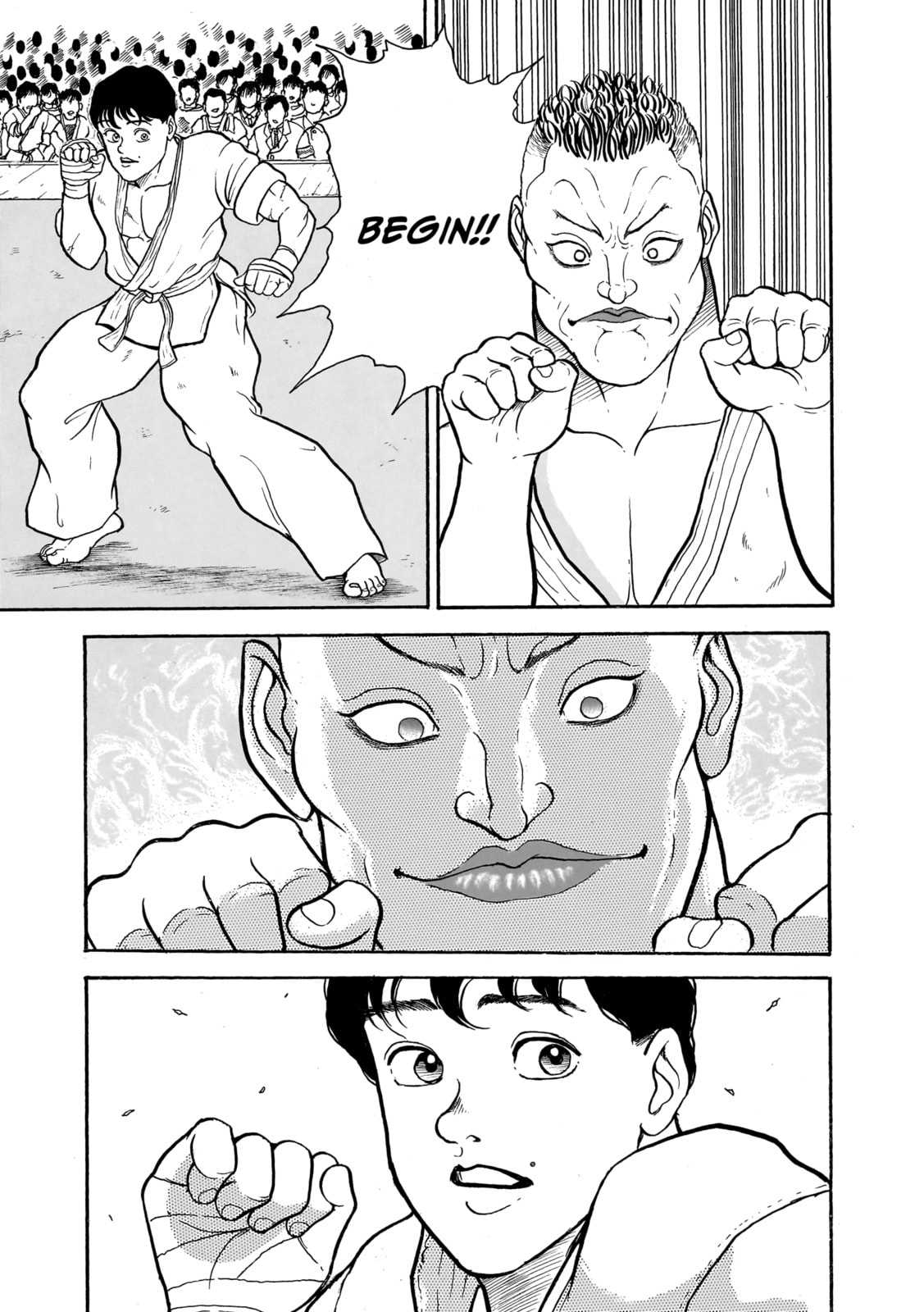 Read Baki the Grappler (Perfect Edition) chapter 3 image 10 on Lezhin