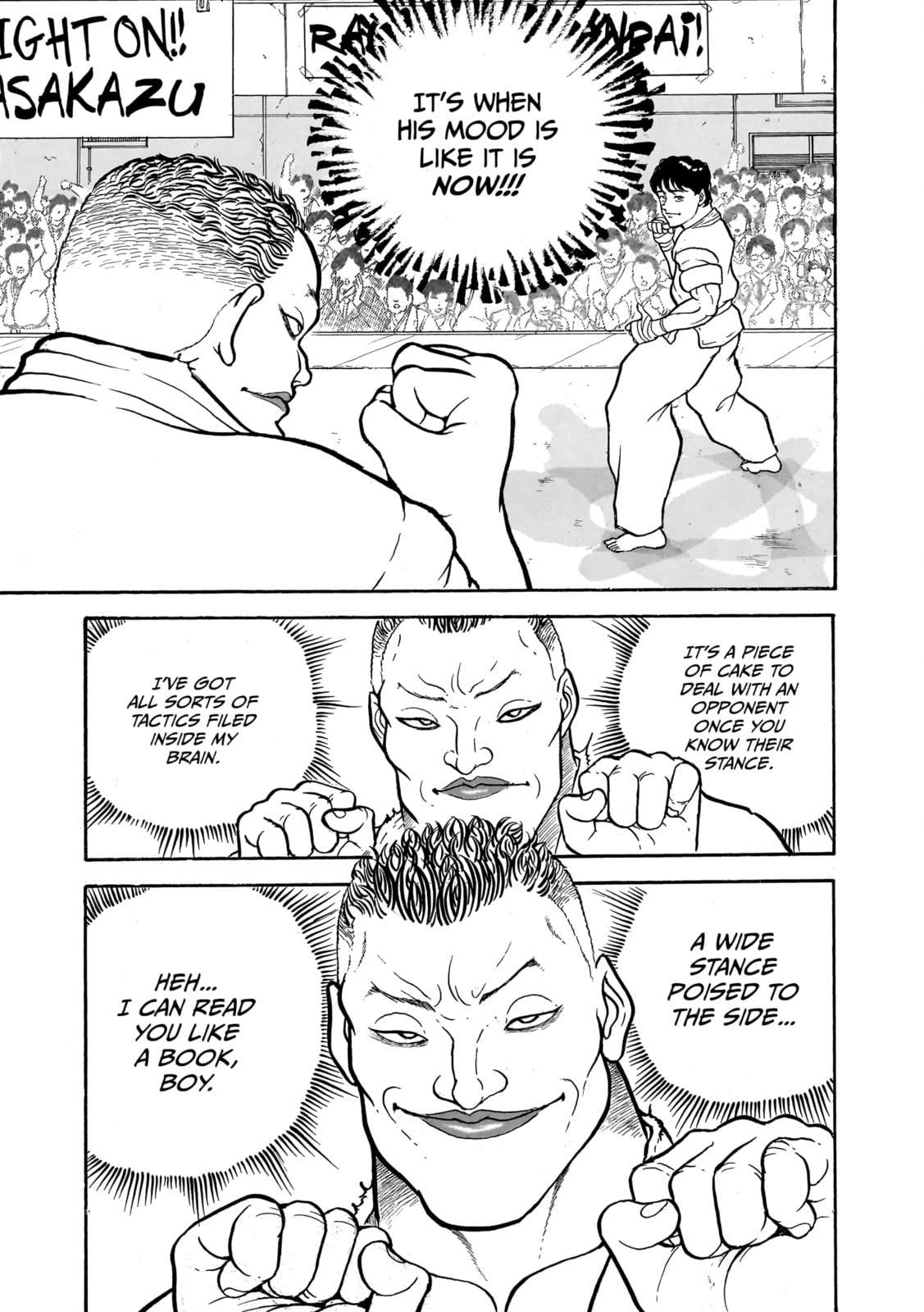 Read Baki the Grappler (Perfect Edition) chapter 3 image 14 on Lezhin