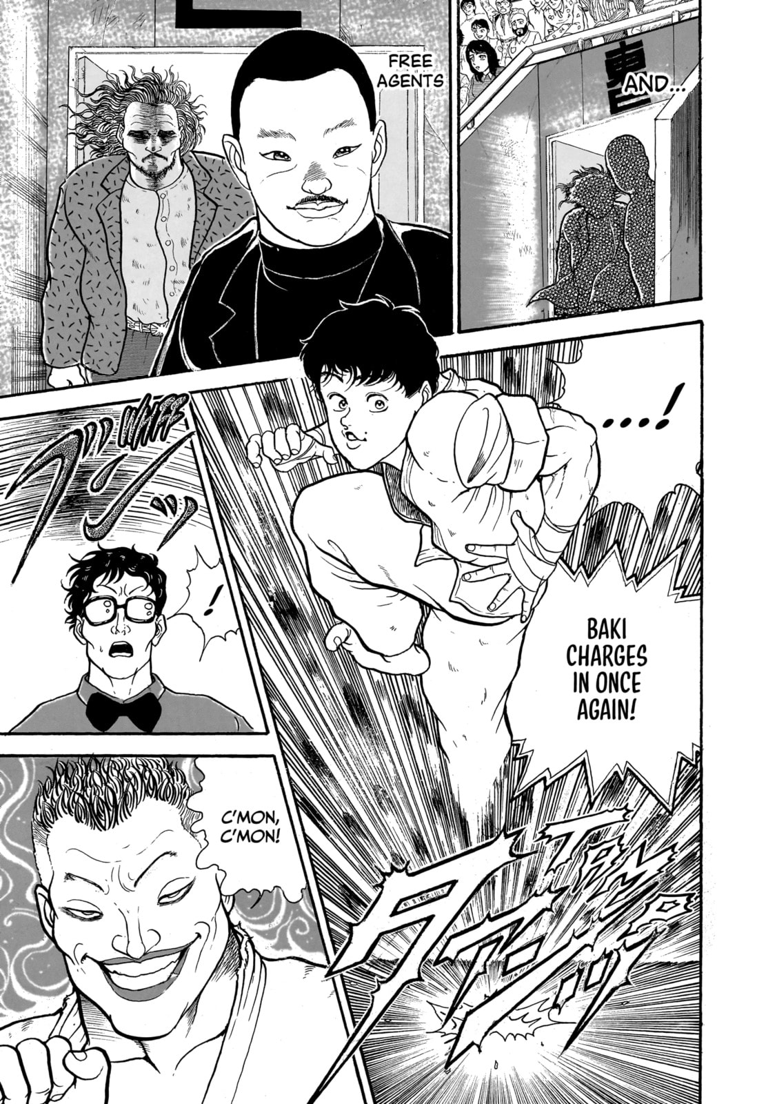 Read Baki the Grappler (Perfect Edition) chapter 3 image 16 on Lezhin