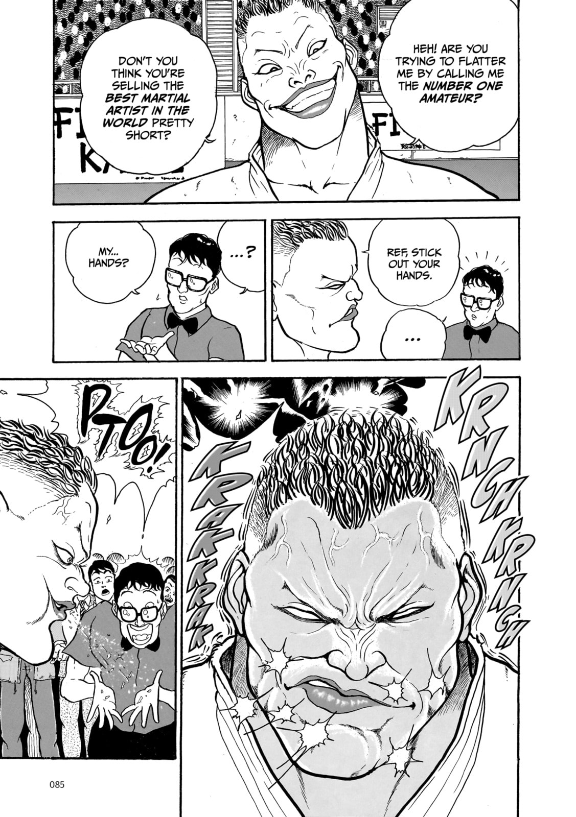 Read Baki the Grappler (Perfect Edition) chapter 3 image 8 on Lezhin