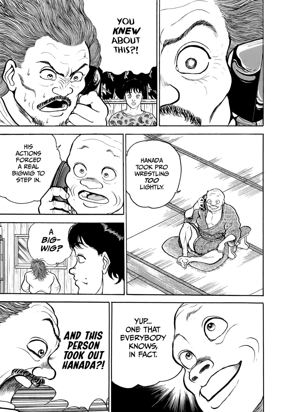Read Baki the Grappler (Perfect Edition) chapter 32 image 12 on Lezhin