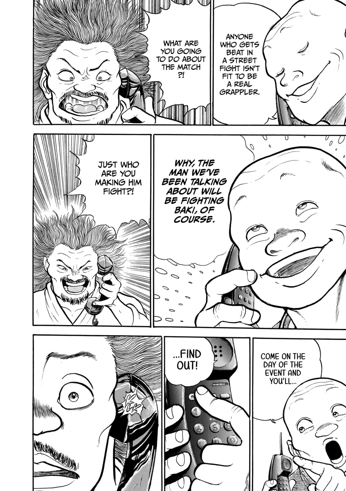 Read Baki the Grappler (Perfect Edition) chapter 32 image 13 on Lezhin