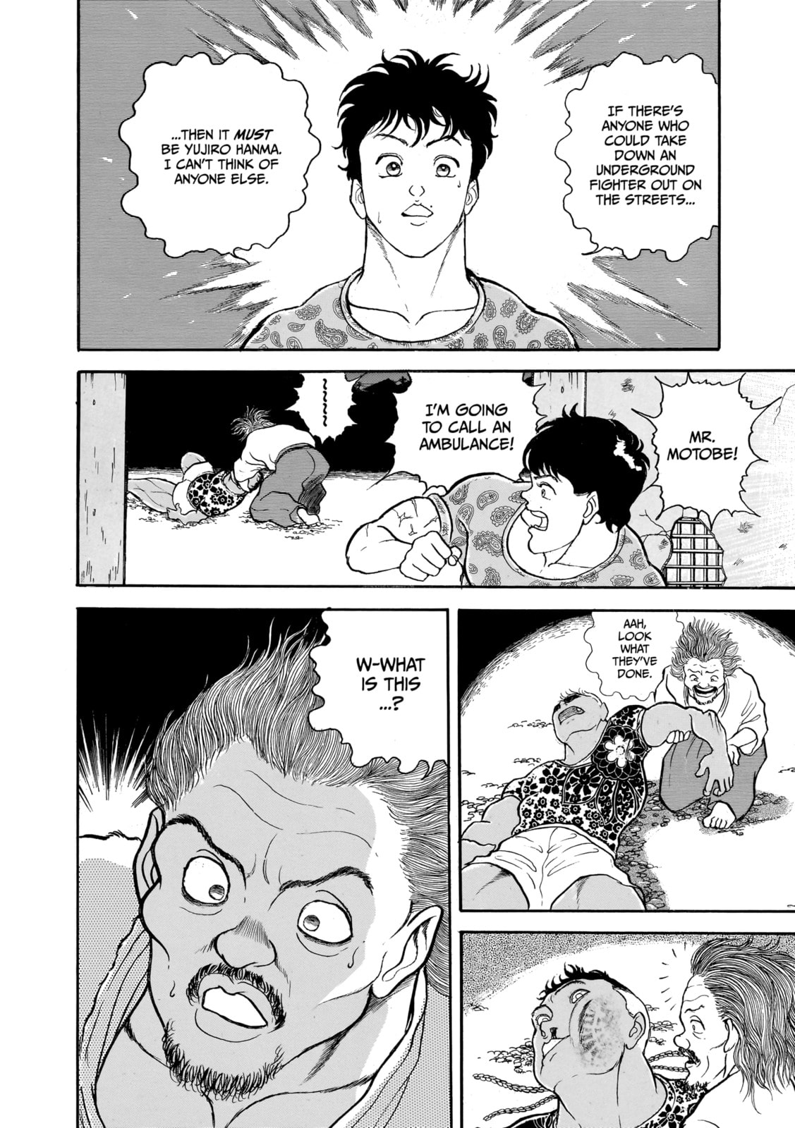 Read Baki the Grappler (Perfect Edition) chapter 32 image 3 on Lezhin