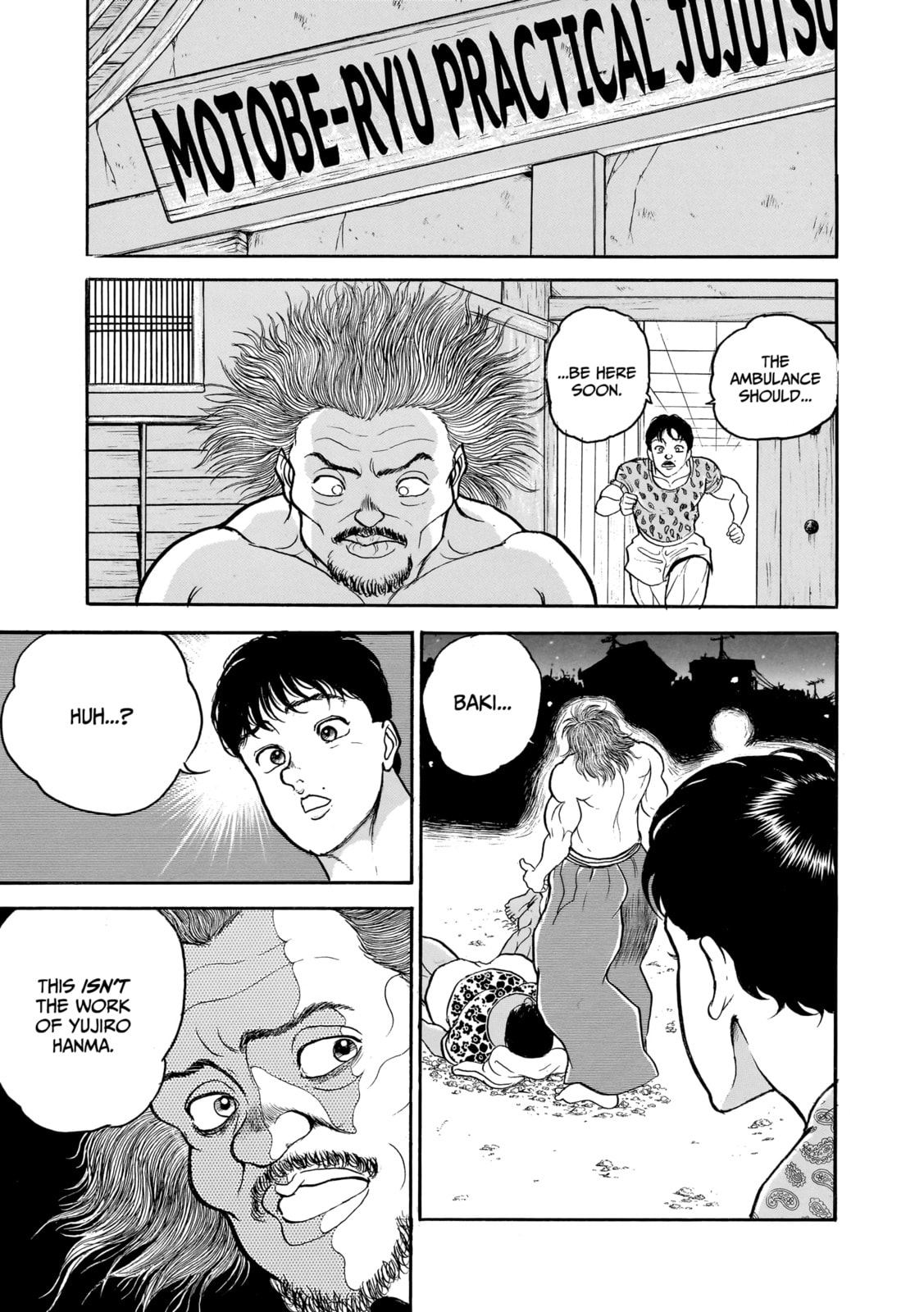 Read Baki the Grappler (Perfect Edition) chapter 32 image 4 on Lezhin
