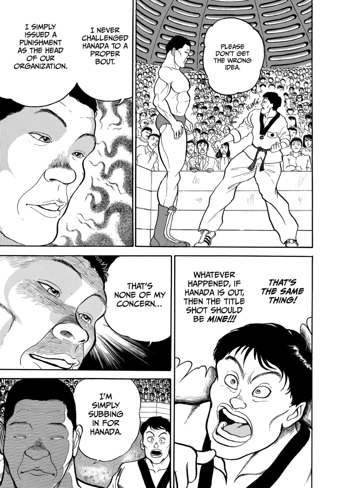 Read Baki the Grappler (Perfect Edition) chapter 33 image 12 on Lezhin